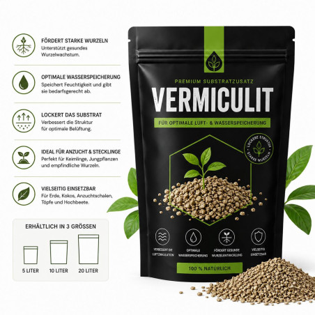 Vermiculit kaufen | Anzucht, Stecklinge & Aussaat
